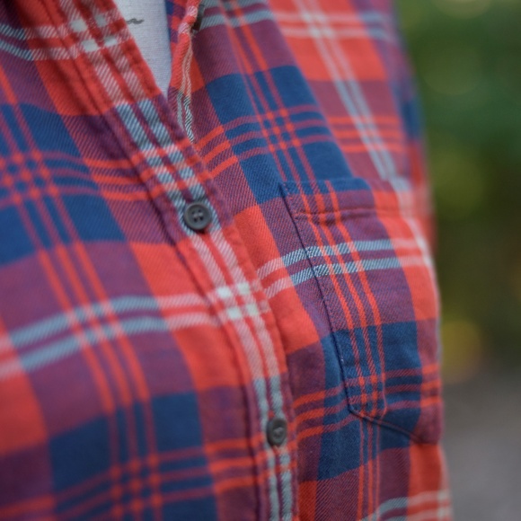 Madewell flannel plaid shirt - Picture 3 of 5